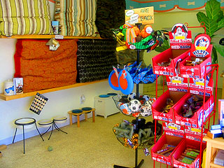 inside of doggy boutique